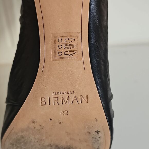 Alexandre Birman Genuine Leather Booties, Size EU 42 (US 11) - Picture 7 of 12
